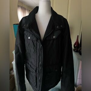 Joop Men's Classic Black Military Jacket